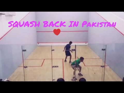 Noor Zaman vs Nasir Iqbal SQUASH IS BACK IN PAKISTAN
