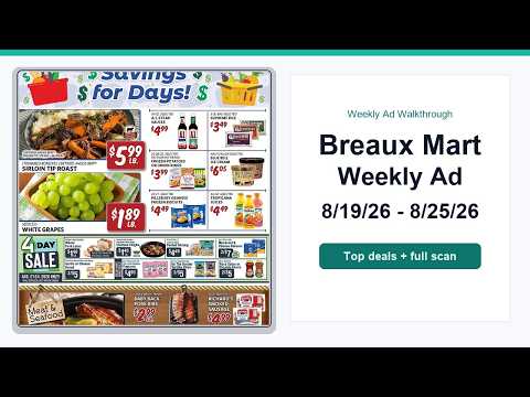 Breaux Mart Ad Today