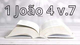 1 joao4 v.7#1joao47 #palavradodia #mensagemdodia #cristaono #kgospelbrasil #evangelicos  #shorts