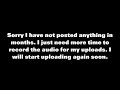 A Message To My Fans