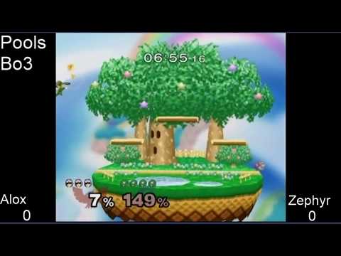 EPSMASH2 - Pools - Alox (Cpt. Falcon) vs Zephyr (Samus)