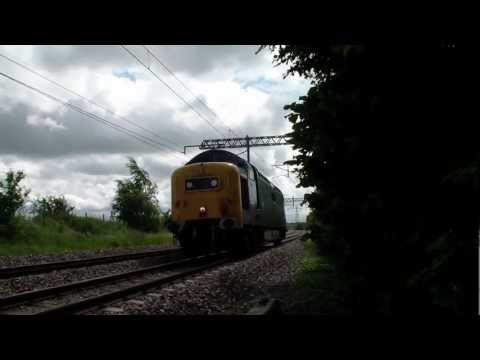37516/37676 5Z38 & 55022 0Z56 @ Daresbury 24/06/12