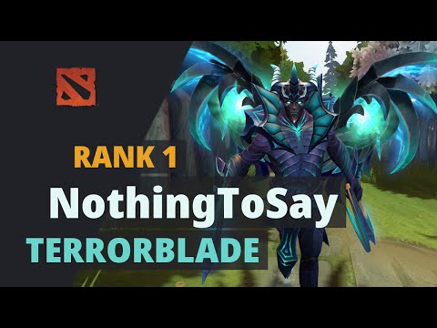 NothingToSay (Rank 1) plays Terrorblade Dota 2 Full Game