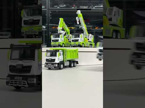 Construction Vehicle Models  Excavator, dump truck, Crane, Mixture Truck #viral #diecast #shorts
