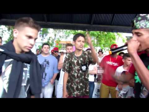 Tael vs Marotinho - 1 fase - 9° Central das Rimas - Joinville - 2016