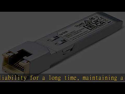 TP-Link TL-SM331T | 1000Base-T RJ45 SFP Module | 1.25G Copper SFP Transceiver | SFP to Ethernet | P