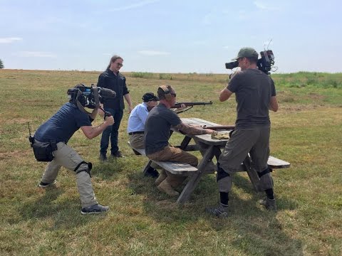 Filming "The Weapon Hunter" - "D-Day Detonator"