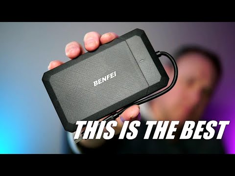 Best hard drive enclosure I have used (and fastest!) - BENFEI 2.5 Inch SATA to USB External