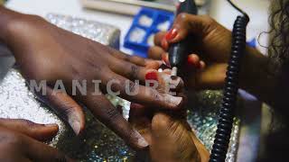 #Manicure experience at Casablanca Spa Lagos