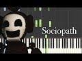Dark Piano - Sociopath | Synthesia Tutorial