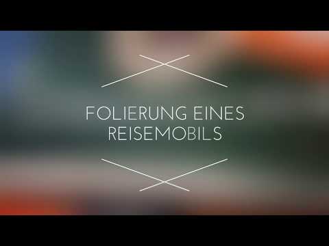 Komplette Folierung eines Hymer Reisemobils