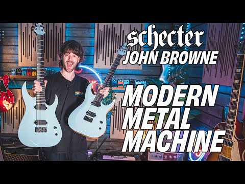 Schecter John Browne Tao-6 - 6-String Electric Guitar - Azure Blue Gloss Finish image 13