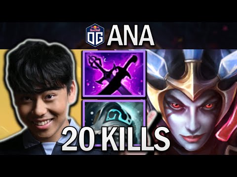 OG.ANA SMURF QOP WITH SHIVA'S AND 20 KILLS - DOTA 2 7.31B GAMEPLAY