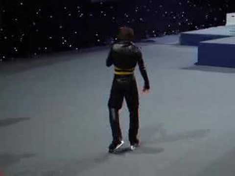 Alban Preaubert (FRA) - Training before short prog - TEB2006