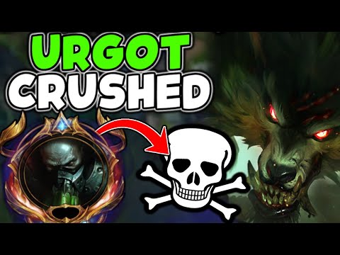 2.2 MILLION URGOT NEEDED JUNGLER TO CAMP ME IN HIGH ELO - League of Legends