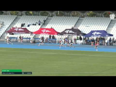 Girls U15 400m Timed Final 2: 2022/23 State Track and Field Championships
