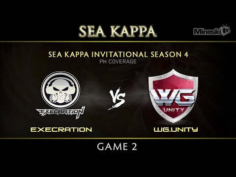 Execration vs WG.Unity | SEA Kappa Invitational | PH Coverage  | Game 2