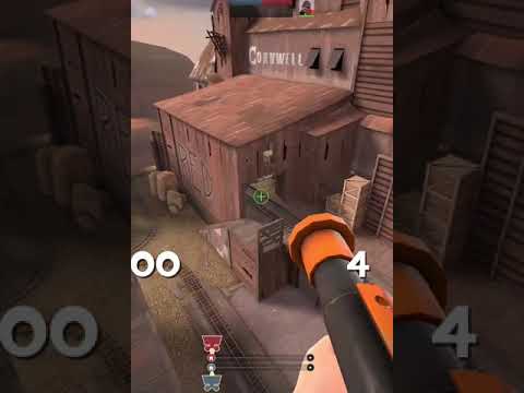 4 of My Most FAVORITE Rocket Jumping Spots in Hightower in Team Fortress 2 - #shorts