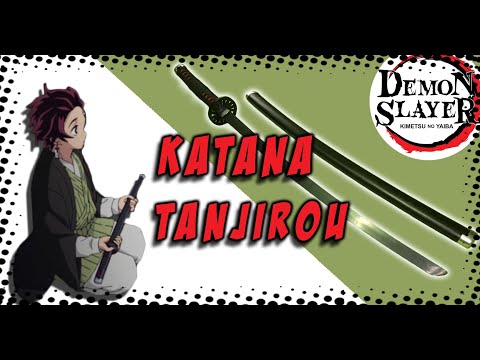 COME realizzare la KATANA di TANJIROU di DEMON SLAYER