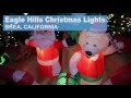 Brea, Ca | Eagle Hills Christmas Light 