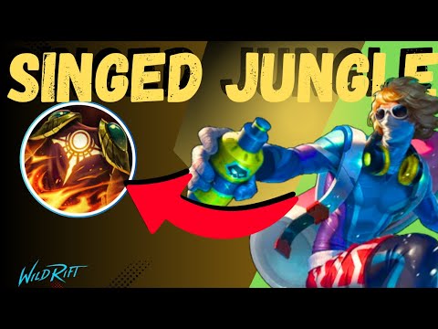 You only need Sunfire Aegis for Jungle Singed | Wild Rift