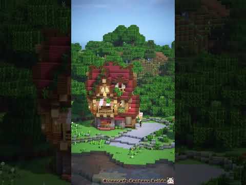 Minecraft | How to Build a Small Fantasy House #shorts