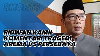 Gubernur Jawa Barat Ridwan Kamil Komentari Tragedi di Kanjuruhan, Minta Semua Pihak Introspeksi