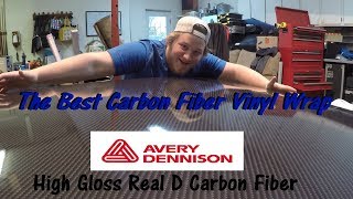 The Best Carbon Fiber Wrap (Avery Dennison Real D Carbon Fiber vs 3m carbon Fiber) Bronco Hood