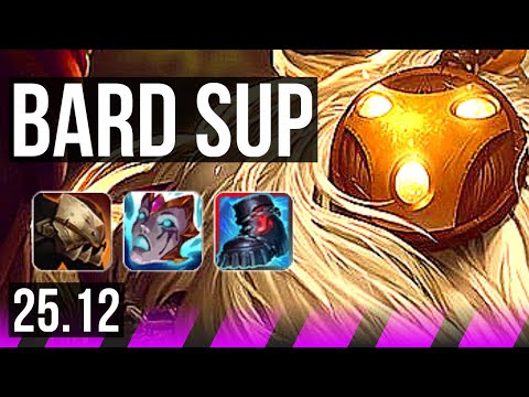 BARD & Miss Fortune vs ZED & Seraphine (SUP) | 11/2/16, 67% winrate | EUW Grandmaster | 25.12
