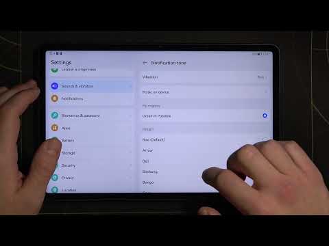 How to Custom Notification Sound in HUAWEI MatePad 11 – Pick Own Ringtone