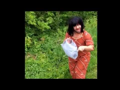 When your mom starts to pick leaves at the park