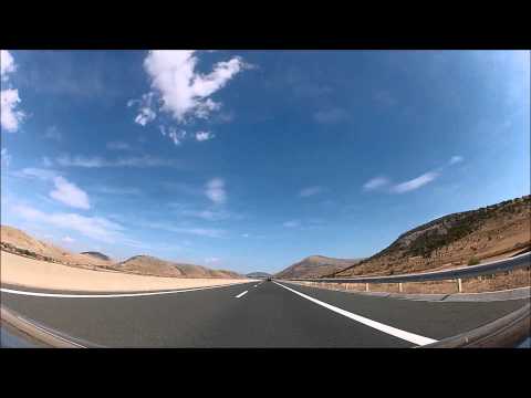 Greece : Egnatia Road (A2) Metsovo - Thessaloniki | Amazing Tunels