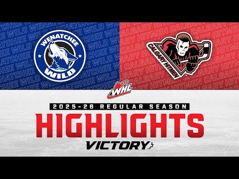 Wenatchee Wild at Calgary Hitmen 12/07 | WHL Highlights 2025-26