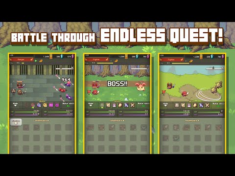 Linear Quest Battle: Idle Hero Video