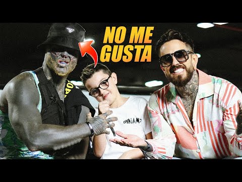 NIÑO CONOCE a BLACK ALIEN tras OPINAR MAL sobre ÉL 💀