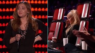 &#39;The Voice&#39;: Christina Aguilera Tears Up After &#39;Curly Sue&#39; Star&#39;s Flawless Audition