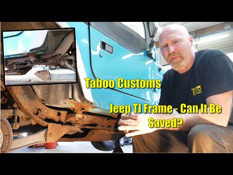Jeep TJ Wrangler Extreme Frame Rust - Can it be Saved?