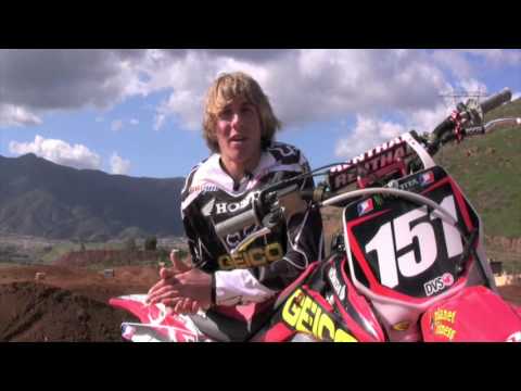 Justin Barcia for SHOEI Motocross Helmets