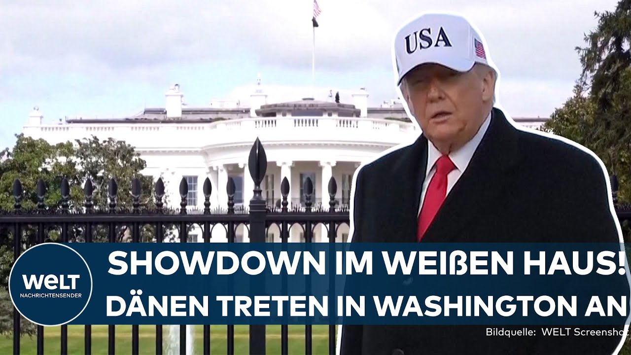 SHOWDOWN IM GRÖNLAND-KONFLIKT: Dänen treten in Washington an! Treffen wegen Trumps Ansprüchen