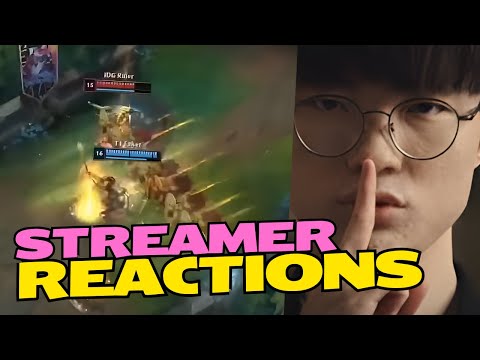 Reactions To Faker's insane Azir Ult Finding Ruler PART 2 | Worlds 2023