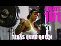 Texas Quad Queen | HOW TO SQUAT