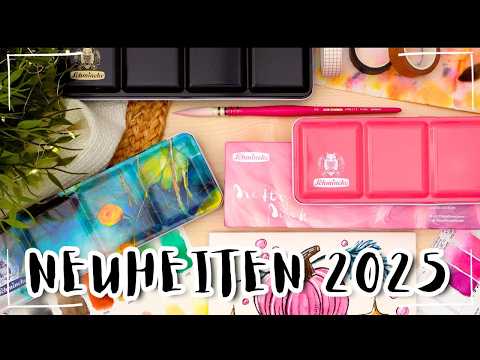 ✨🎨 Schmincke Watercolor Neuheiten - Horadam Pretty Pink - Akademie - Aquarellfarben Herbst 2025