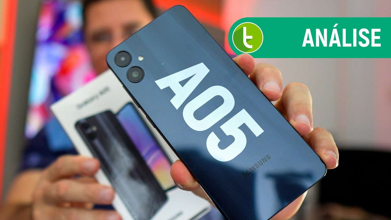 Miniatura da avaliação em vídeo de Smartphone Samsung Galaxy A05 Dual SIM 128 GB 4 GB RAM