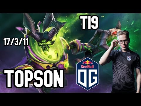 TOPSON PUGNA LIQUID vs OG THE INTERNATIONAL 2019 DOTA 2