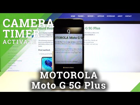 How to Set Up Camera Timer in MOTOROLA Moto G 5G Plus