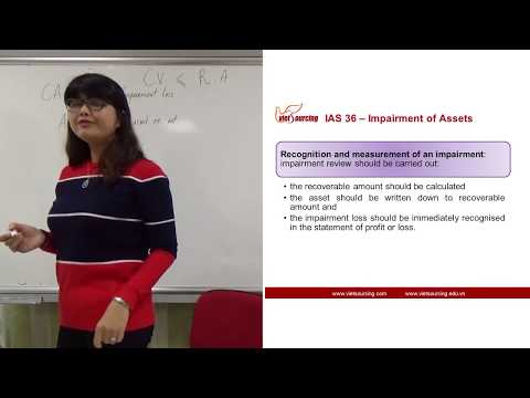 Vietsourcing: FR Financial Reporting | ACCA Online | Demo Online Class IAS 36 - Impairment of Assets
