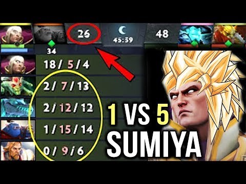 SumiYa Best Invoker Gameplay OMG Combo Tryhard Comeback WTF Dota 2