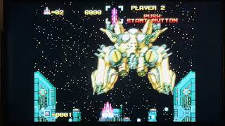 Neo Geo CD Alpha mission 2 gameplay. 