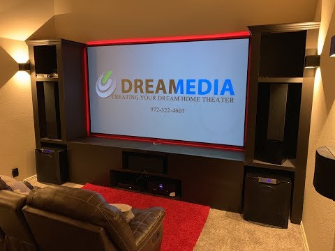 AWESOME SETUP + DEMO!! Dolby Atmos 7.2.4 Theater w/ SI 125" Slate 1.2, Sony 295, & SVS Subs!