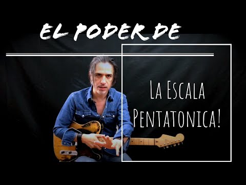 La escala Pentatonica. Primera posición!